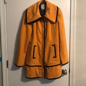 Mustard yellow coat